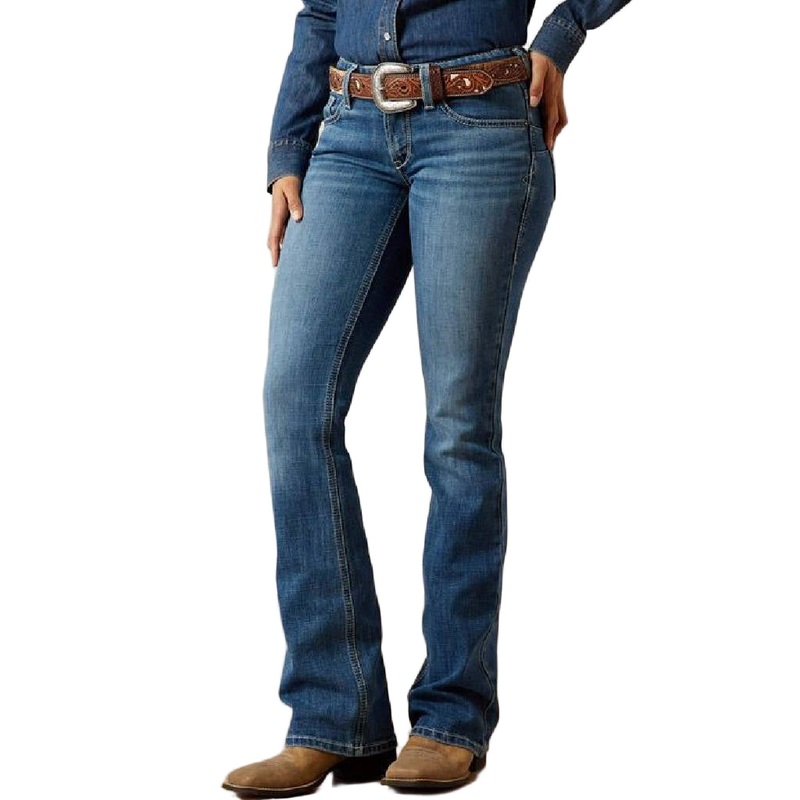 Ariat Women’s Mid Rise Aisha Boot Cut Jean
