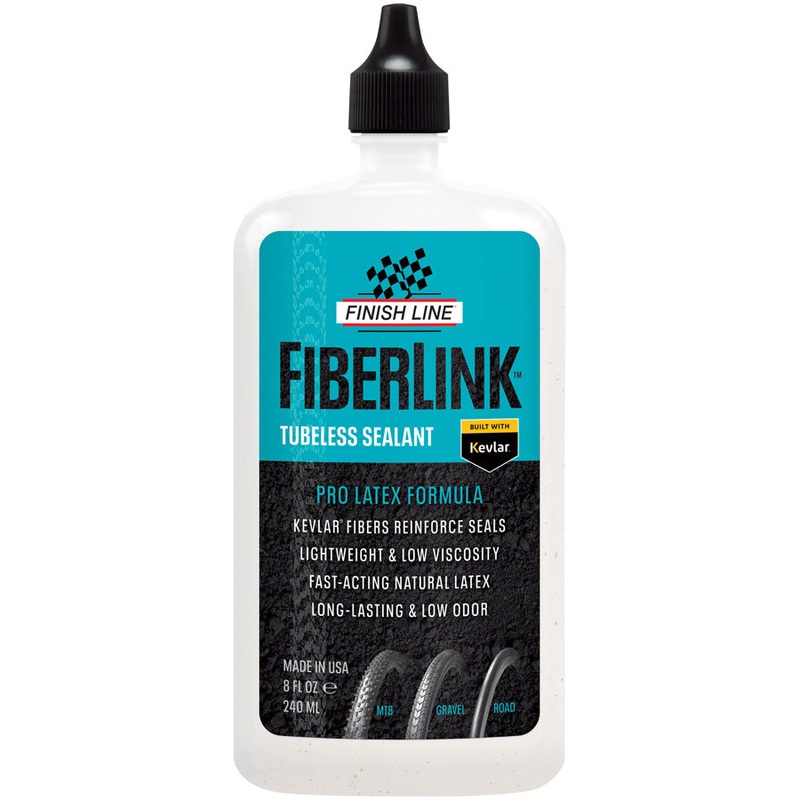 Finish Line FiberLink Tubeless Tire Sealant – 8oz, Drip