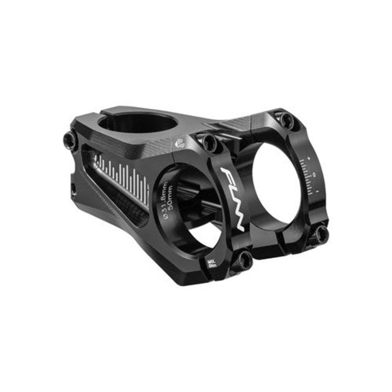 FUNN Equalizer Zero Stem – 1 1/8th Inch Steerer – 31.8mm – 50mm – 0 Degree – Black