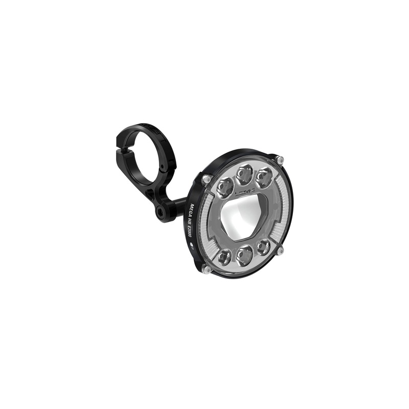 Lezyne E-Bike Mega HB StVZO E2000 Front Flat Black