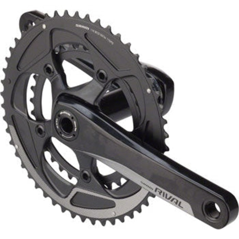 Rival 22 Bicycle Crankset – 172.5mm, 11-Speed, 50/34t, 110 BCD, BB30/PF30 Spindle Interface