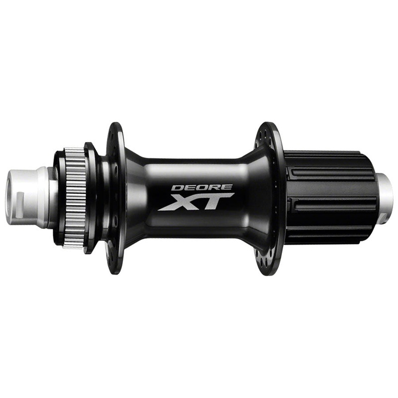 XT FH-M8010 Rear Hub – 12 x 142mm Center-Lock HG 11 MTN Black 32H