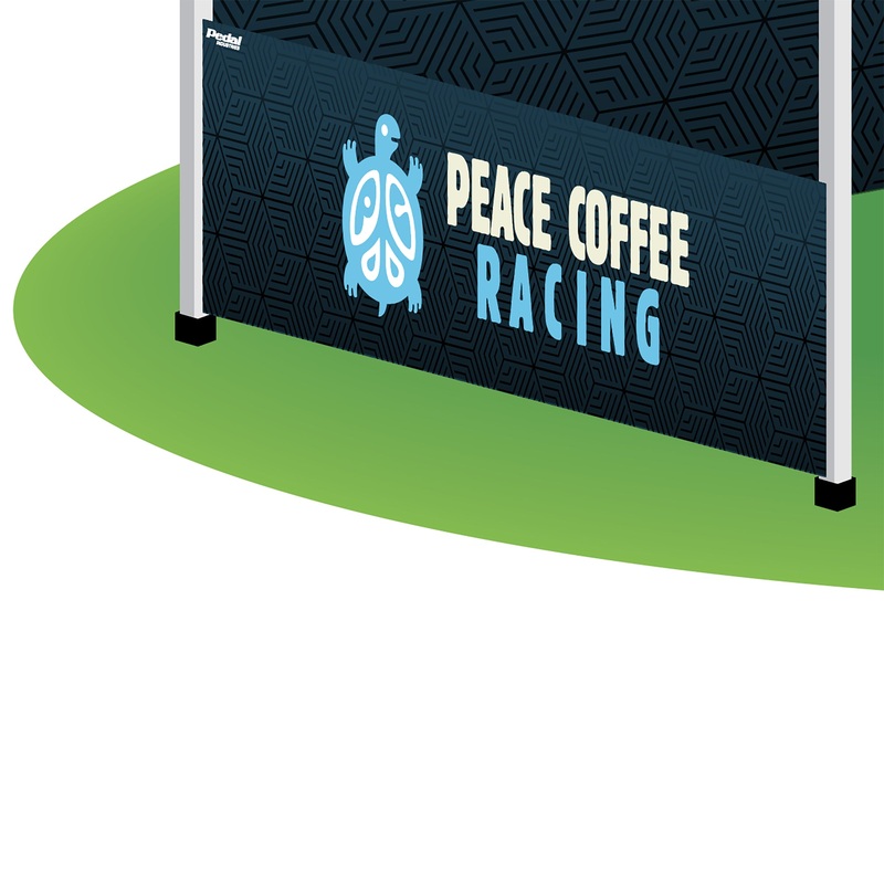 Peace Coffee Racing 2024 Side Wall
