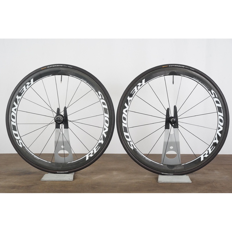 Reynolds 46 White Industries Carbon Tubular Rim Brake Wheelset 10 Speed