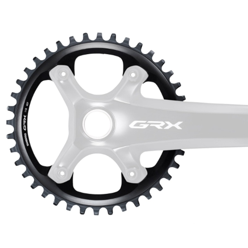 Shimano GRX FC-RX810 1×11 Chainring – Four Bolt – 110 BCD – 51.1mm – Round – 42T – 11 Speed – Alloy