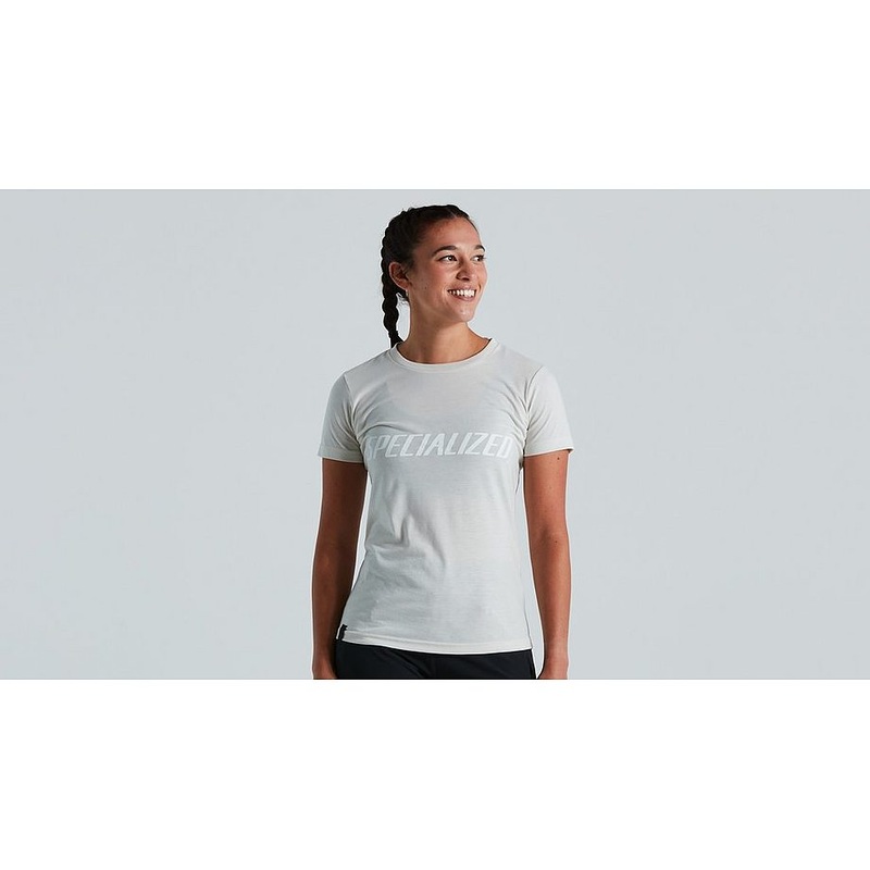 Specialized Wordmark Tee Ss Wmn Dove Grey L