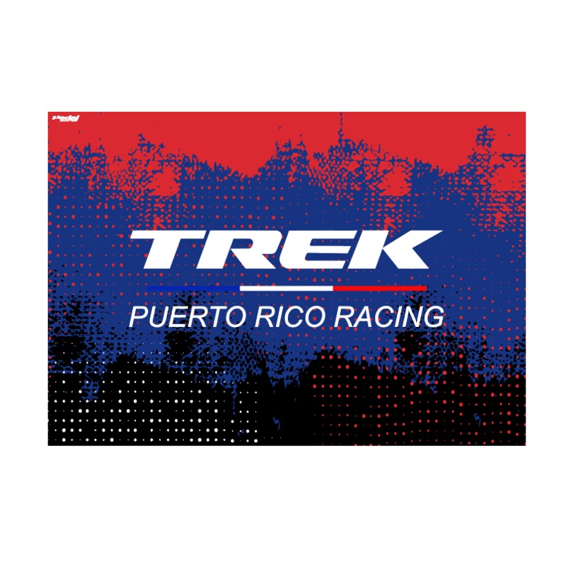 Trek Puerto Rico Racing 2023 Back Wall 10 x 10