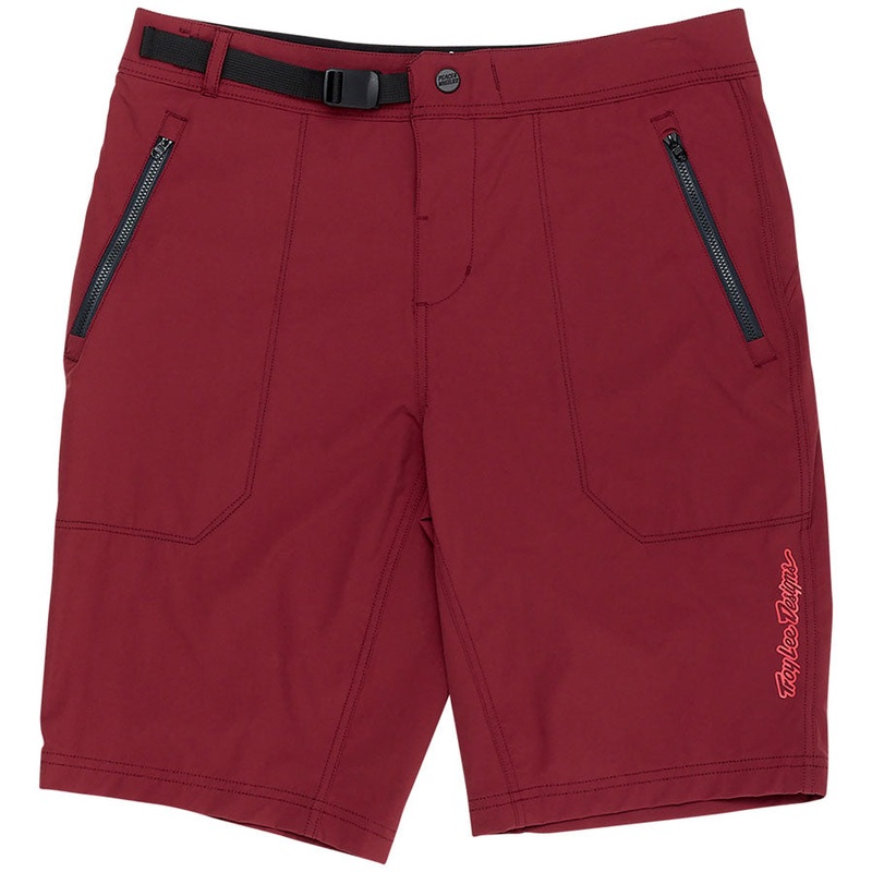 Troy Lee Designs Skyline Trail Shorts   Mono Oxblood, 32