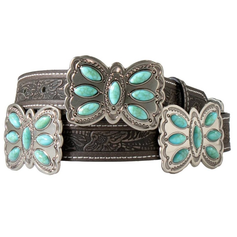 Women’s Butterfly Concho Belt