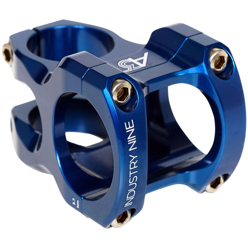 A35 Stem – 32mm 35mm Clamp +/-5 1 1/8″ Aluminum Blue