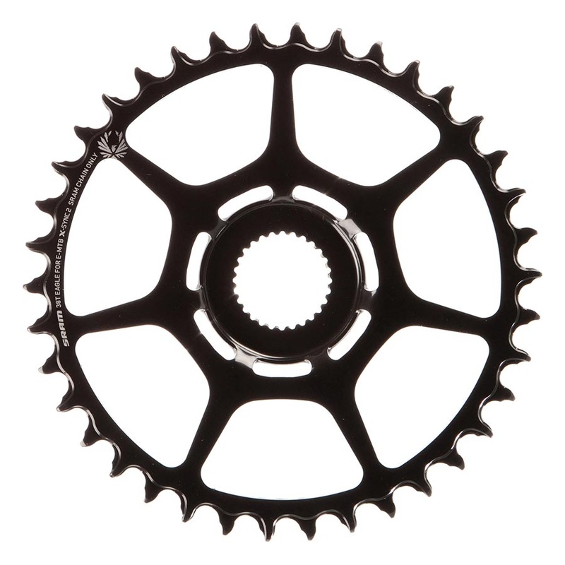 Bosch X-Sync 2 Steel Eagle Direct Mount Chainring – 38T Non-Boost Black