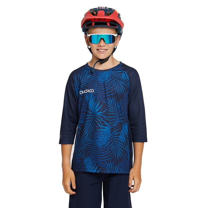 DHaRCO Youth 3-4 Sleeve Jersey – Youth M – Forbidden Blue