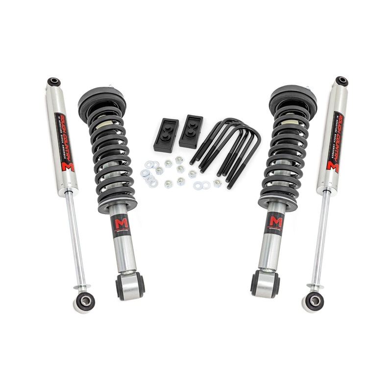 Rough Country | 2 Inch Lift Kit | M1 Struts/M1 | Ford F-150 4WD (2009-2013) | 56840