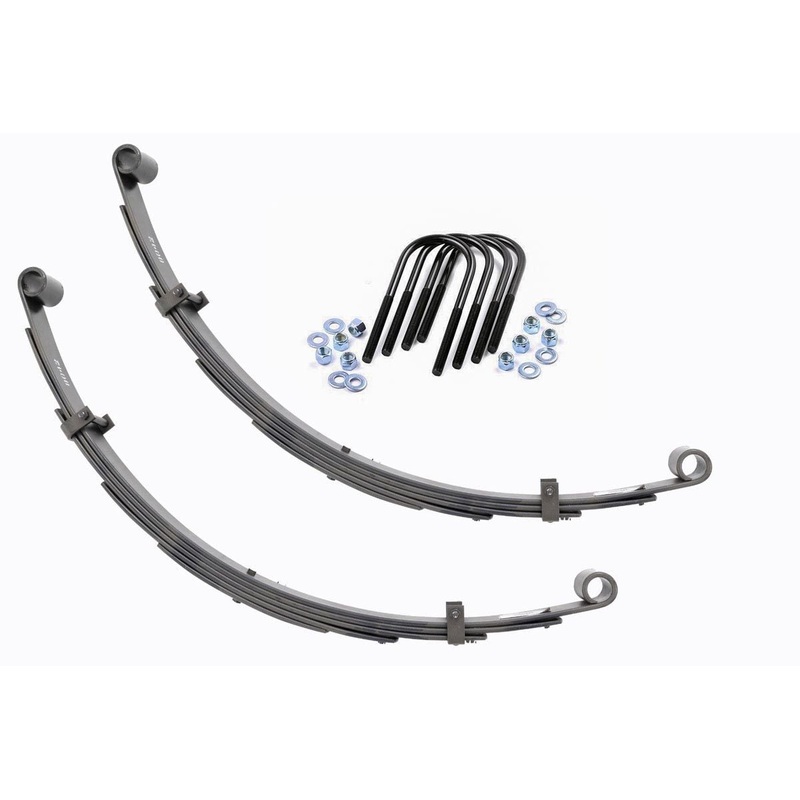 Rough Country | Rear Leaf Springs | 4″ Lift | Pair | Toyota Land Cruiser FJ40 4WD (1964-1980) | 8042Kit