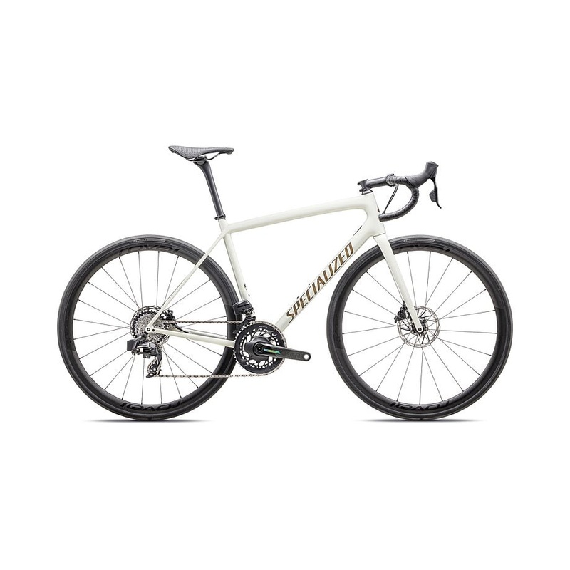 2025 Specialized Aethos Pro Etap Bike Gloss Birch / Gold Pearl Radial Fades / Burnt Gold Metallic 52