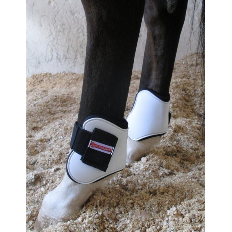 Brushing boot solo gel hind white