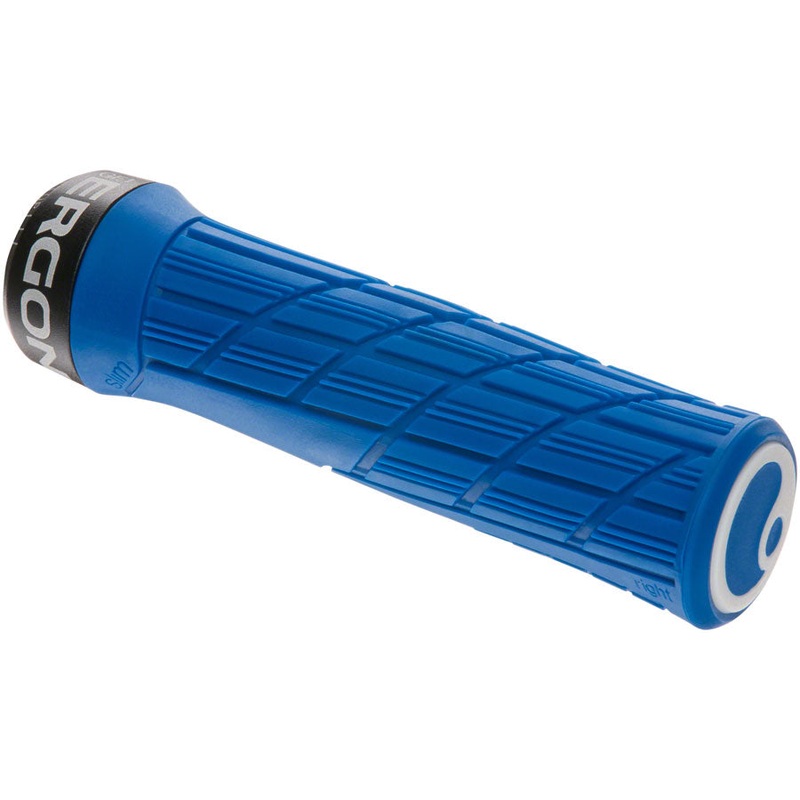 Ergon GE1 Evo Slim Grips – Midsummer Blue Lock-On