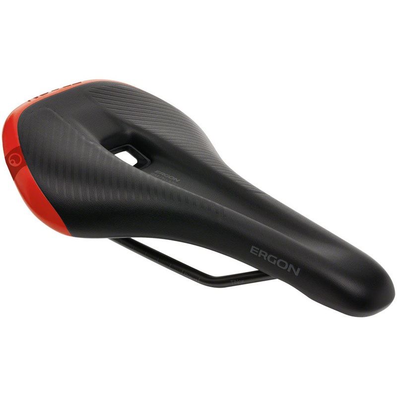 Ergon SM Pro Saddle – Risky Red, Mens, Small/Medium