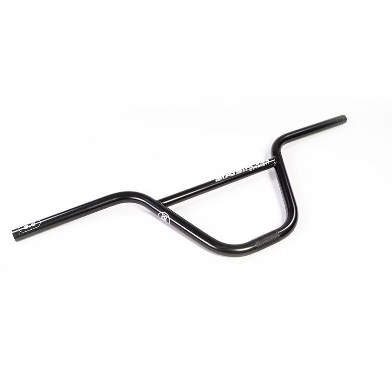 Stay Strong Straight Race Bars – 7.5″ Black