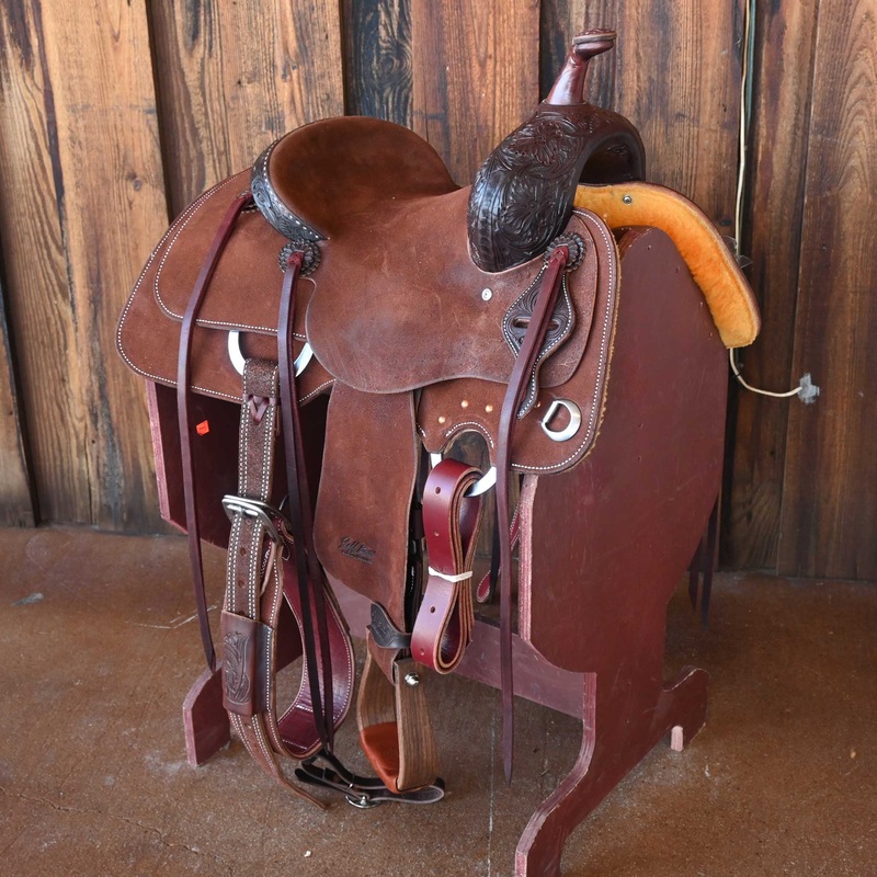 12.5″ JEFF SMITH JUNIOR BUSTER WELCH CUTTING SADDLE