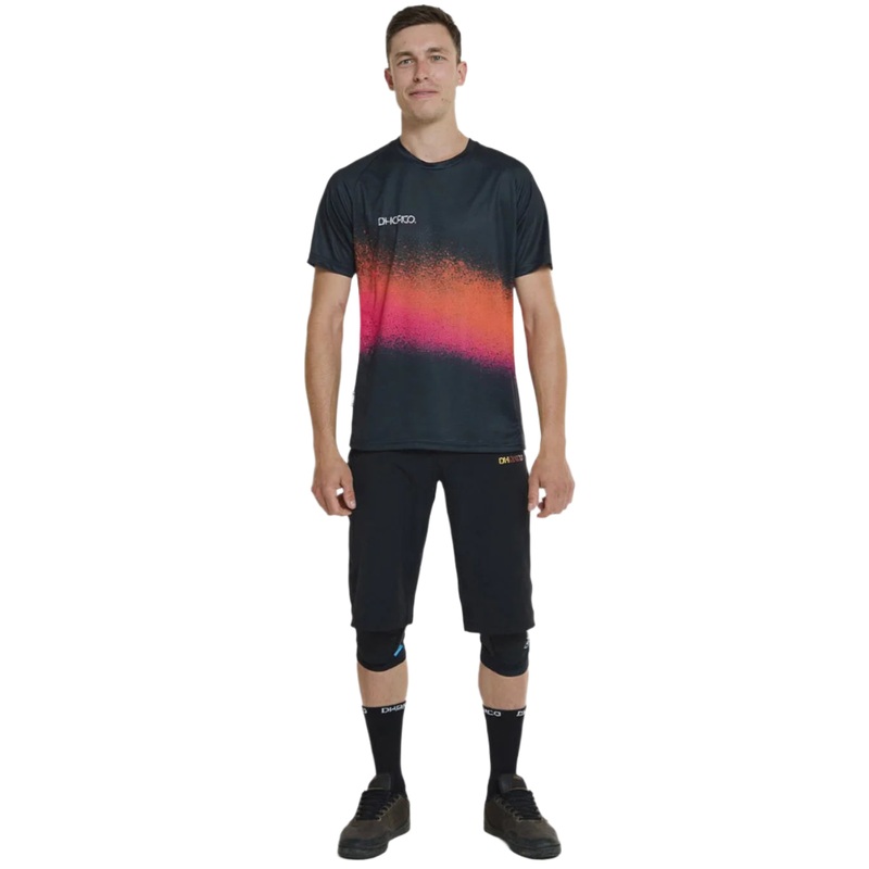 DHaRCO Men’s Short Sleeve Tech Tee – XL – Black Snake