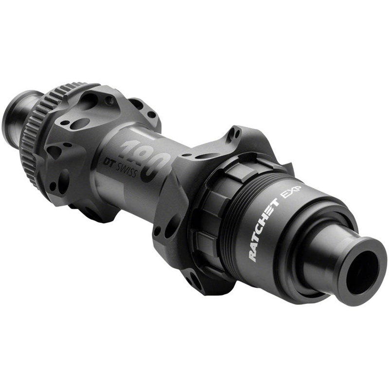 DT Swiss 180 EXP Rear Hub – 12 x 142mm Center-Lock XDR BLK 24H Straight Pull 36pt