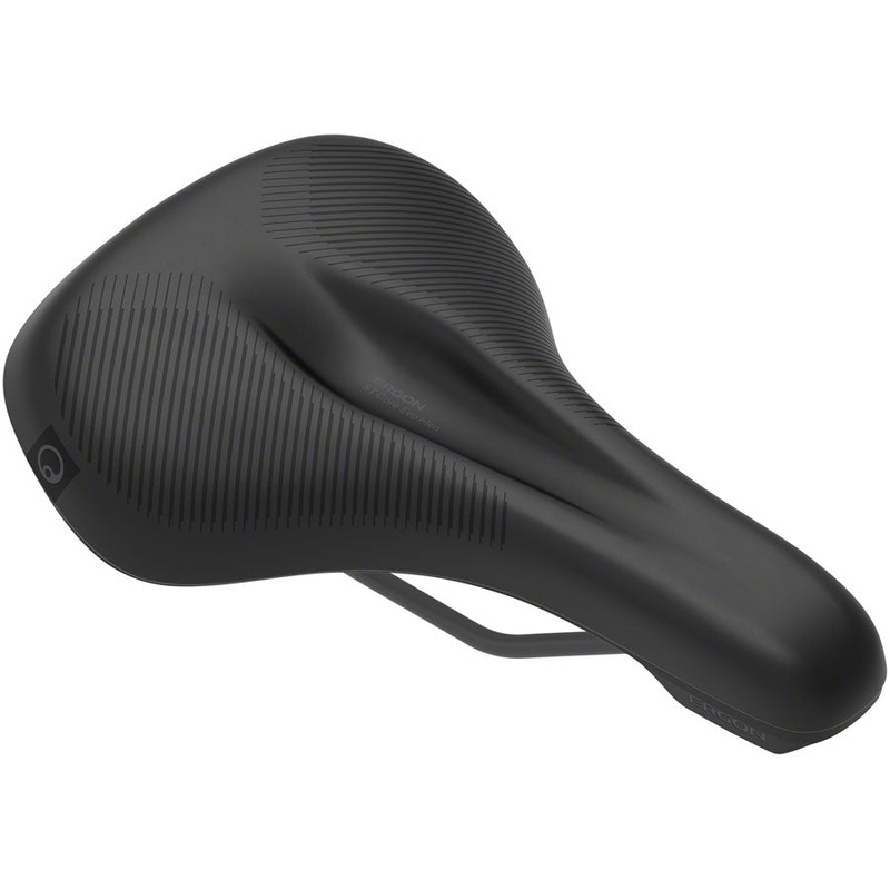 Ergon ST Core Evo Men’s Saddle – SM/MD, Black/Gray
