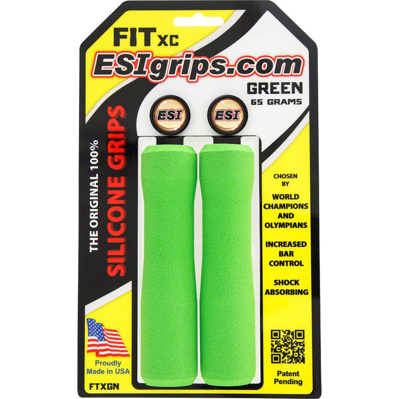 ESI FIT XC Grips – Green