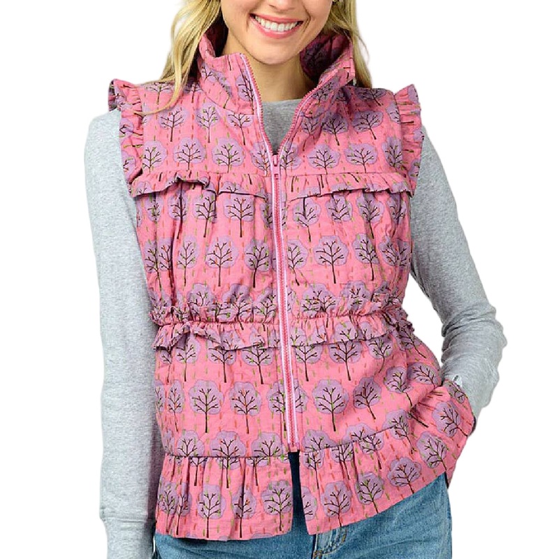 Ivy Jane Kantha Stitched Vest