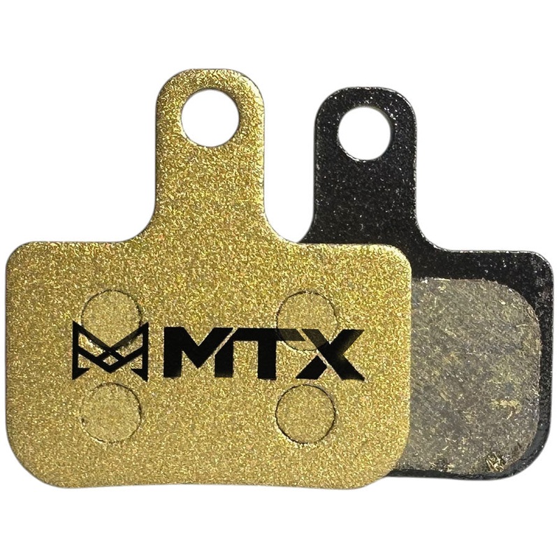 MTX Gold Label HD Disc Brake Pads – Ceramic/Kevlar Compound, SRAM Level / Red / Rival AXS / Force, 2-Piston, Single Set