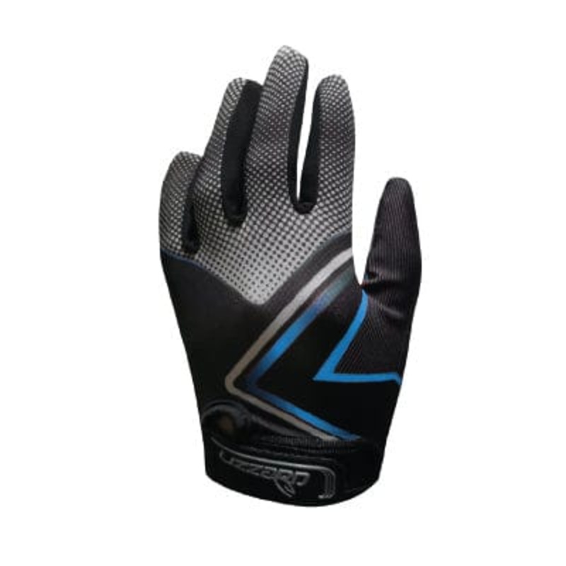 Bullock – Long Finger Glove Black/Blue