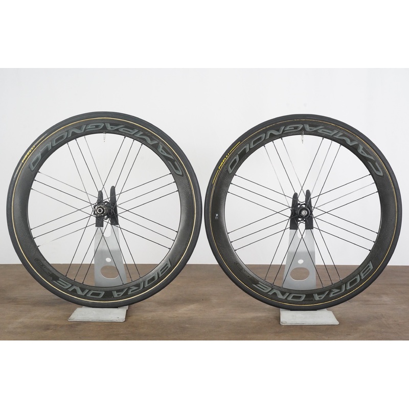 Campagnolo Bora One 50 Carbon Tubular Disc Brake Wheelset Campagnolo 11 Speed