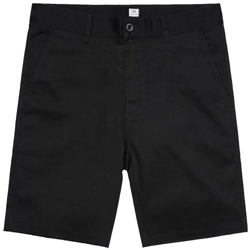 Cult Chino Cut-Off Shorts – Black