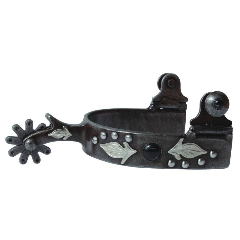 Professional’s Choice 3/4″ Black Stone Feather Spur