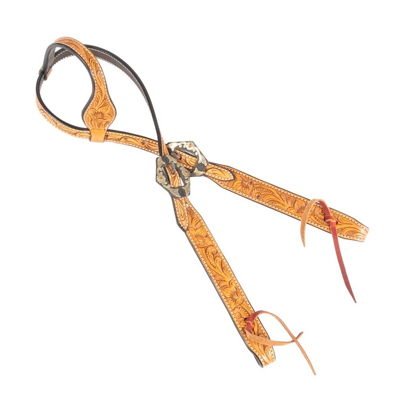 Teskey’s Floral One Ear Headstall