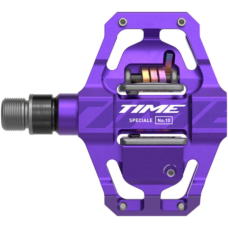 Time Speciale 10 Pedals – Dual Sided Clipless Platform Aluminum 9/16″ Purple Small B1