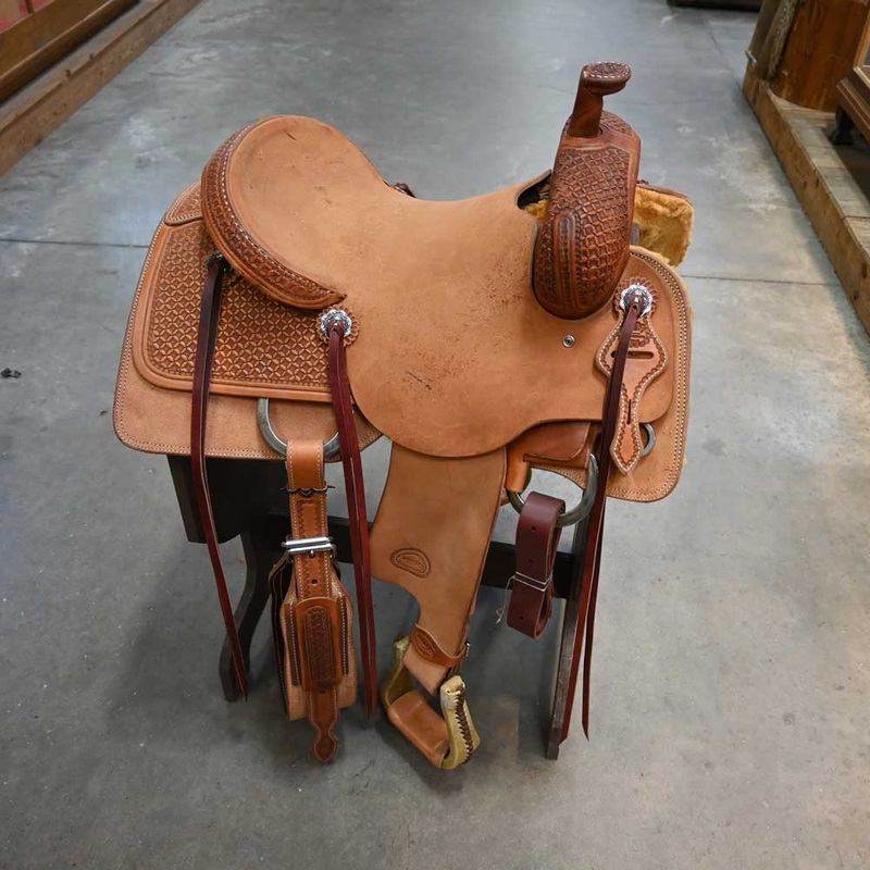 15″ TESKEY’S RANCH CUTTER SADDLE