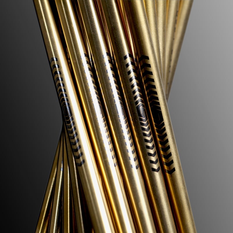 S-Parts Titanium alloy shaft M10 210mm 260 245 28 gold