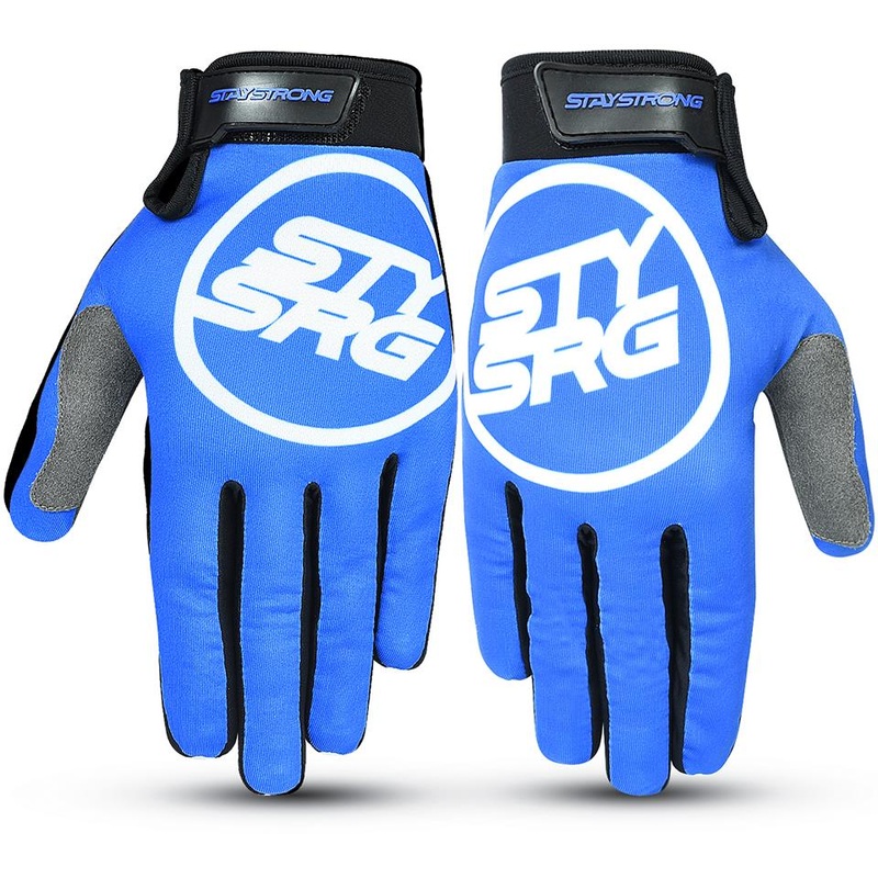 Stay Strong Staple 3 Youth Gloves – Blue