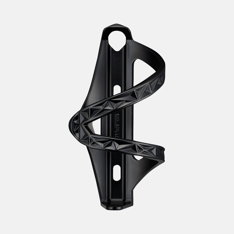 Supacaz Side Swipe Cage Poly  Left Black