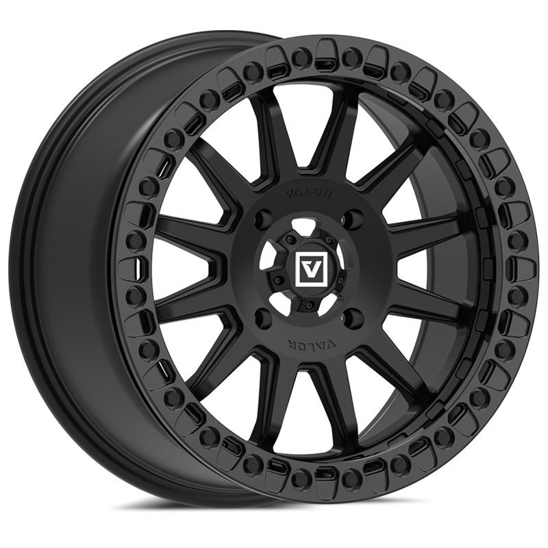 V09 17X8 +40 4X156 SATIN BLACK