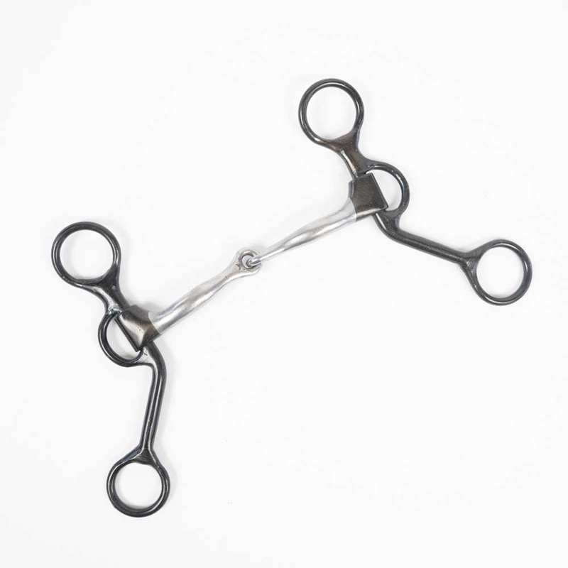 Dutton Short Shank Swept Back Cheek with 32 Mouthpiece Bit