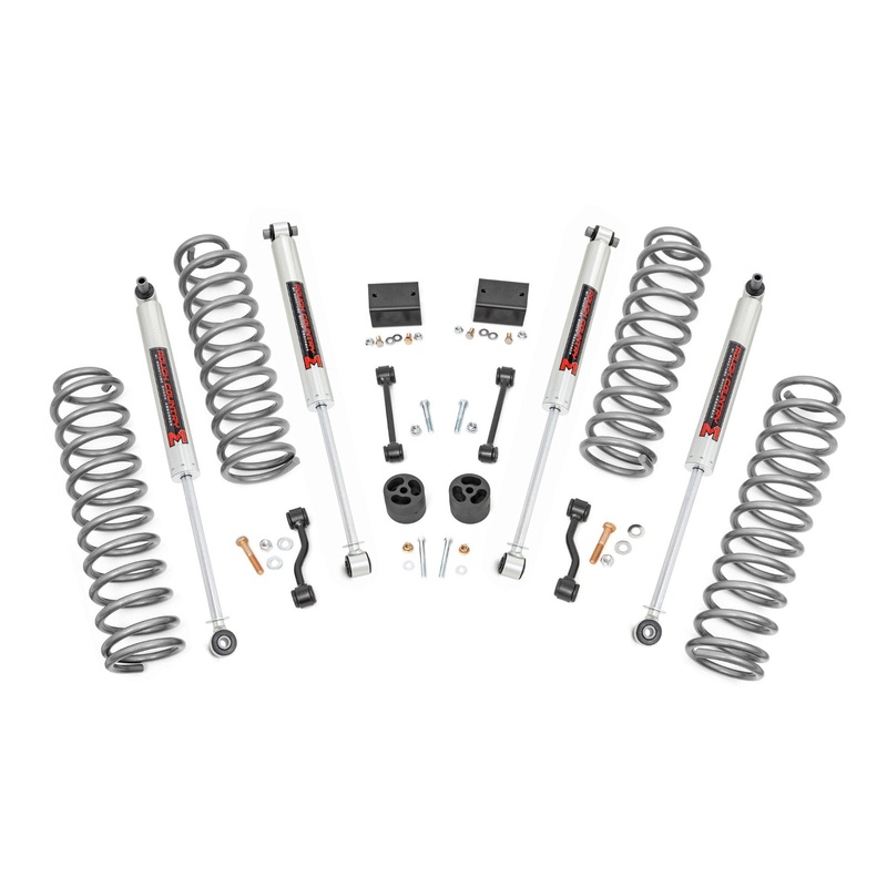 Rough Country | 2.5 Inch Lift Kit | Coils | M1 | Jeep Wrangler Unlimited 4WD (2024-2025) | 79340