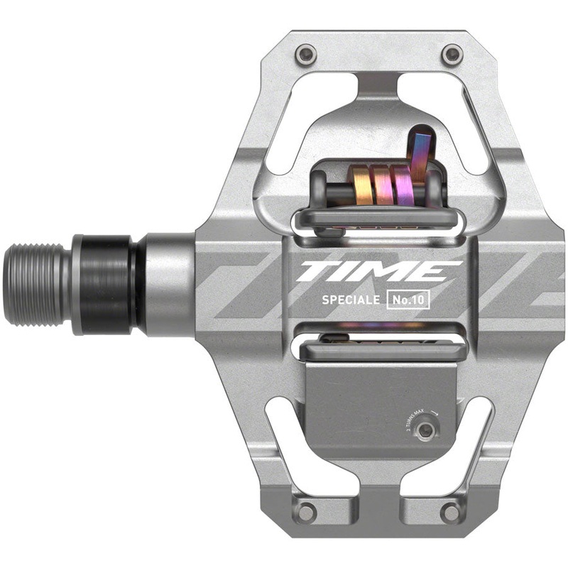 Time Speciale 10 Pedals – Dual Sided Clipless Platform Aluminum 9/16″ Raw Small B1