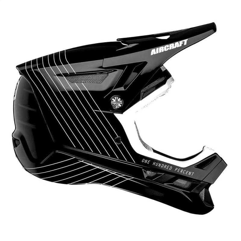 100% Aircraft Composite Race Helmet – Silo