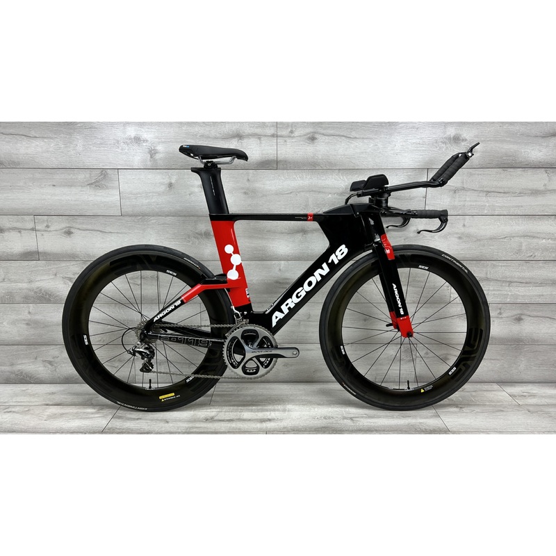2018 Argon 18 E-119 Tri  Triathlon Bike – Large