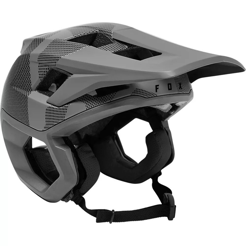 Fox Racing Dropframe Pro Helmet – Grey Camo, X-Large