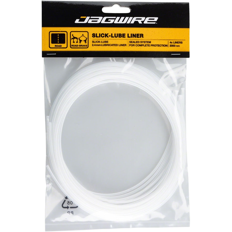 Jagwire Slick-Lube Liner for Elite Sealed Brake Housing Kit, 4 x 1600mm