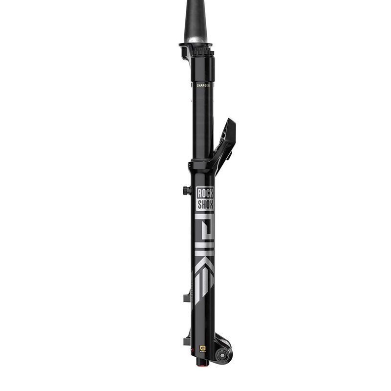 Pike Ultimate Charger 3.1 RC2 Suspension Fork – 27.5″ 140 mm 15 x 110 mm 44 mm Offset Gloss BLK C2