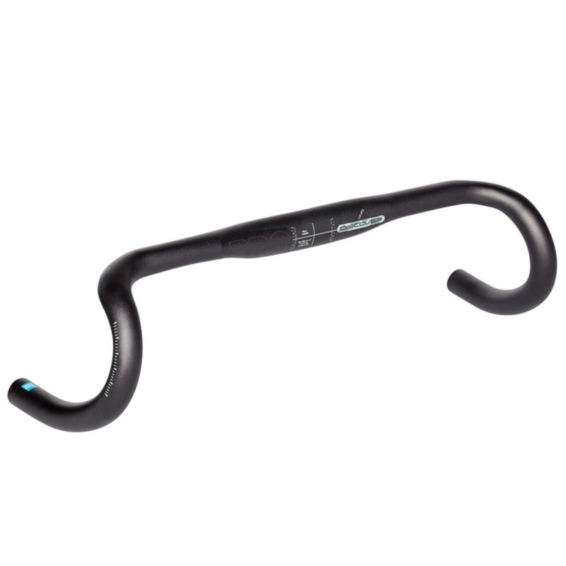 PRO Discover Alloy 12 Degree Flare Gravel Bar Black